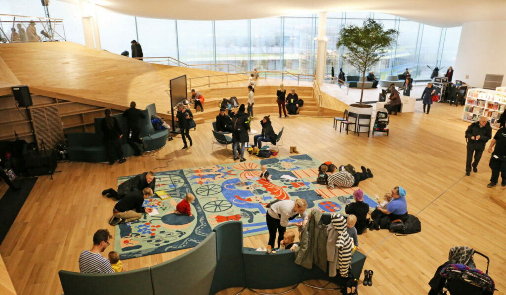 Oodi, la bibliothèque centrale d'Helsinki